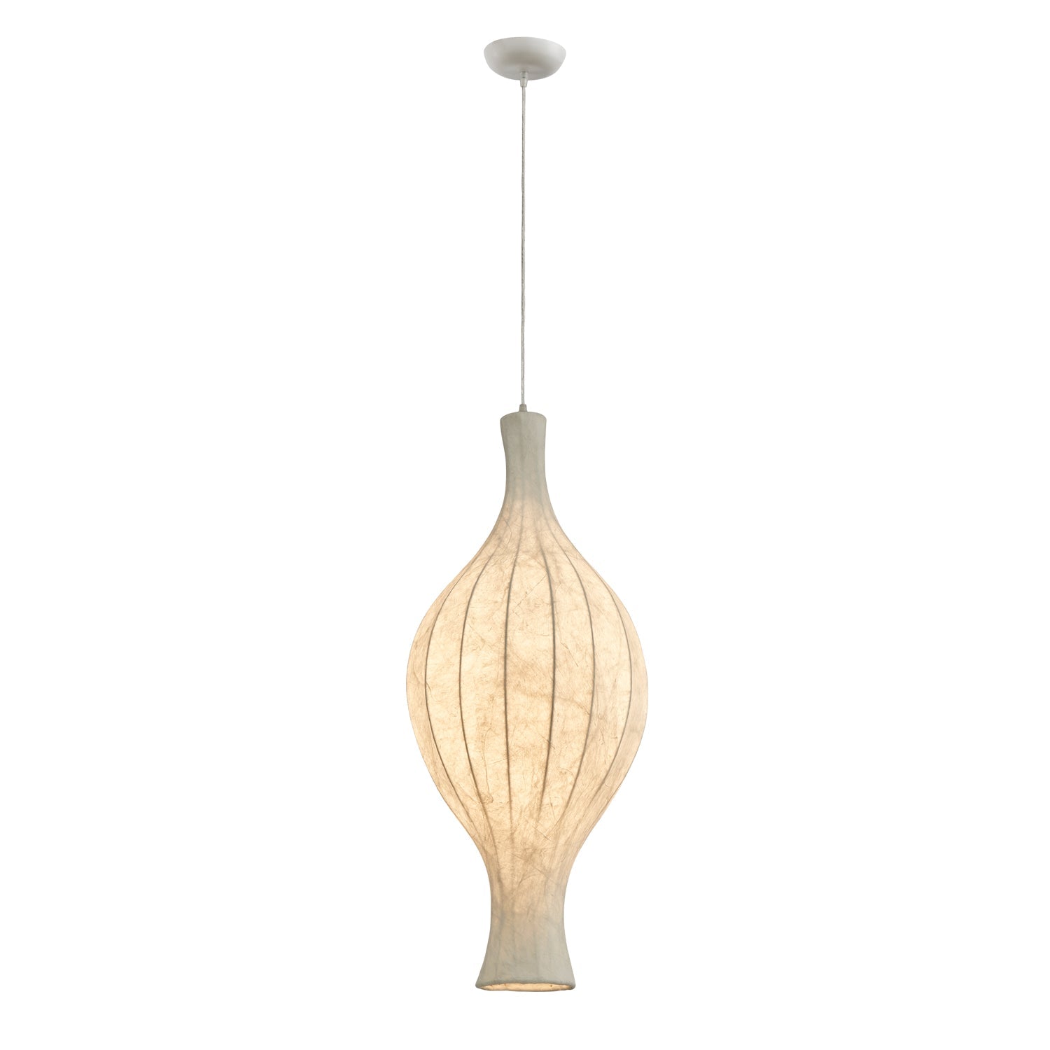 Orvelion Organic Mulberry Silk Pendant Light - Lamp Outdoor