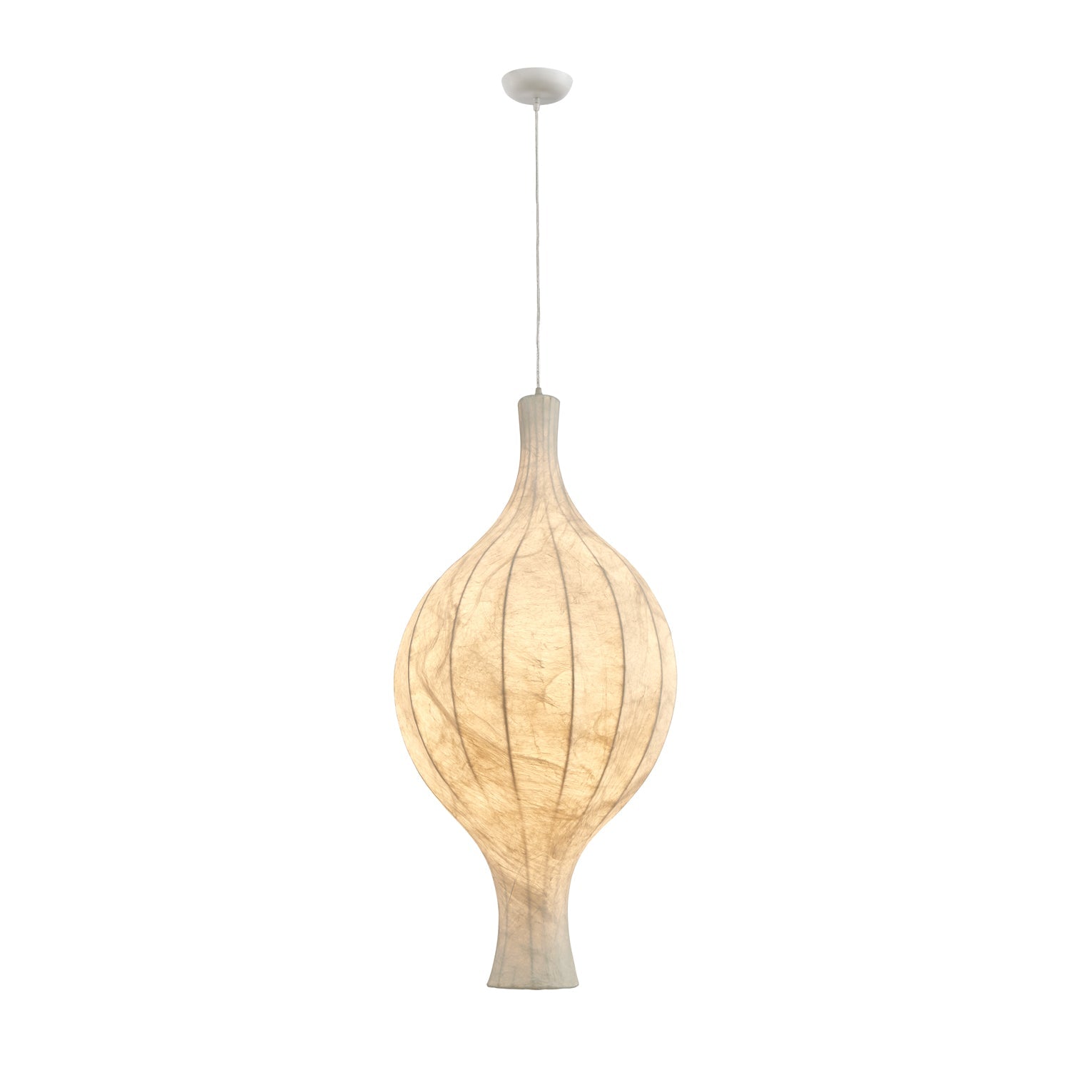 Orvelion Organic Mulberry Silk Pendant Light - Lamp Outdoor