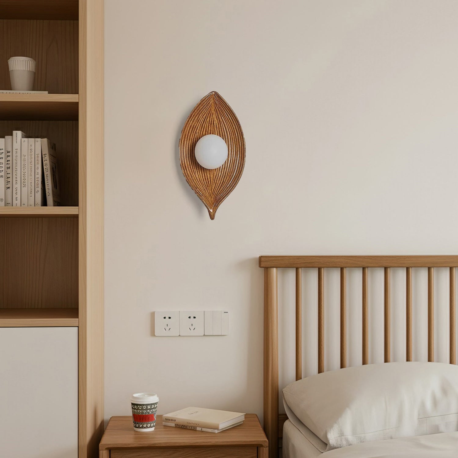 Iyana Farmhouse Resin Wall Light