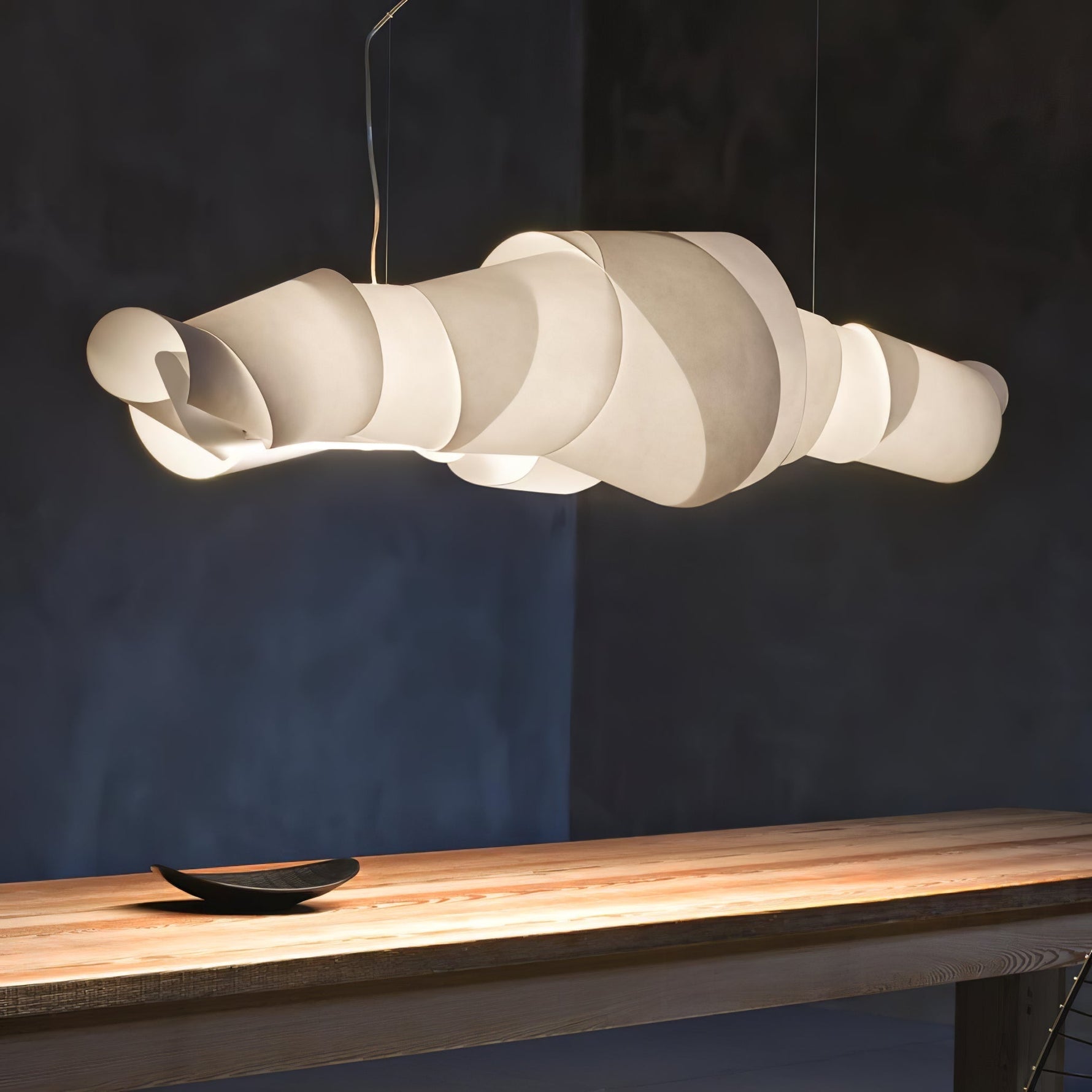 Ribbon Playful PVC Chandelier - Lamp Outdoor