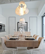 Ribbon Playful PVC Chandelier - Lamp Outdoor