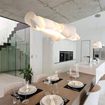 Ribbon Playful PVC Chandelier - Lamp Outdoor