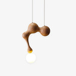 Jenna Wooden Pendant Lamp - Lamp Outdoor