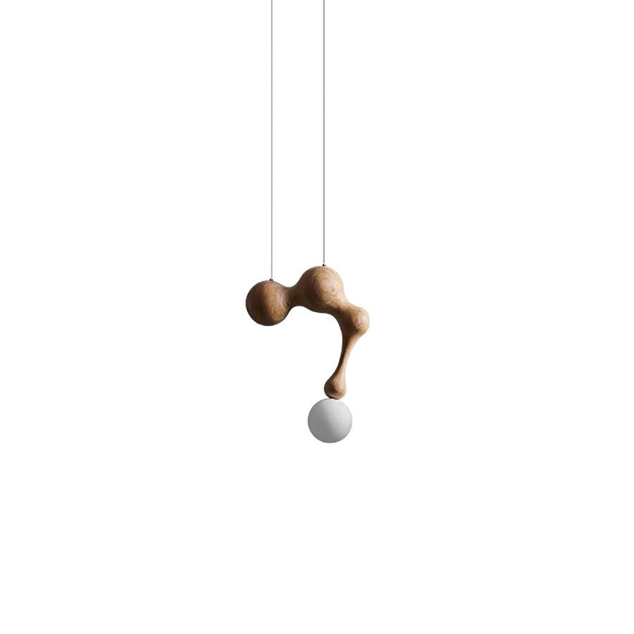 Jenna Wooden Pendant Lamp - Lamp Outdoor