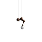 Jenna Wooden Pendant Lamp - Lamp Outdoor