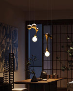 Jenna Wooden Pendant Lamp - Lamp Outdoor