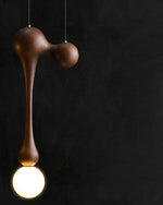 Jenna Wooden Pendant Lamp - Lamp Outdoor