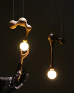 Jenna Wooden Pendant Lamp - Lamp Outdoor