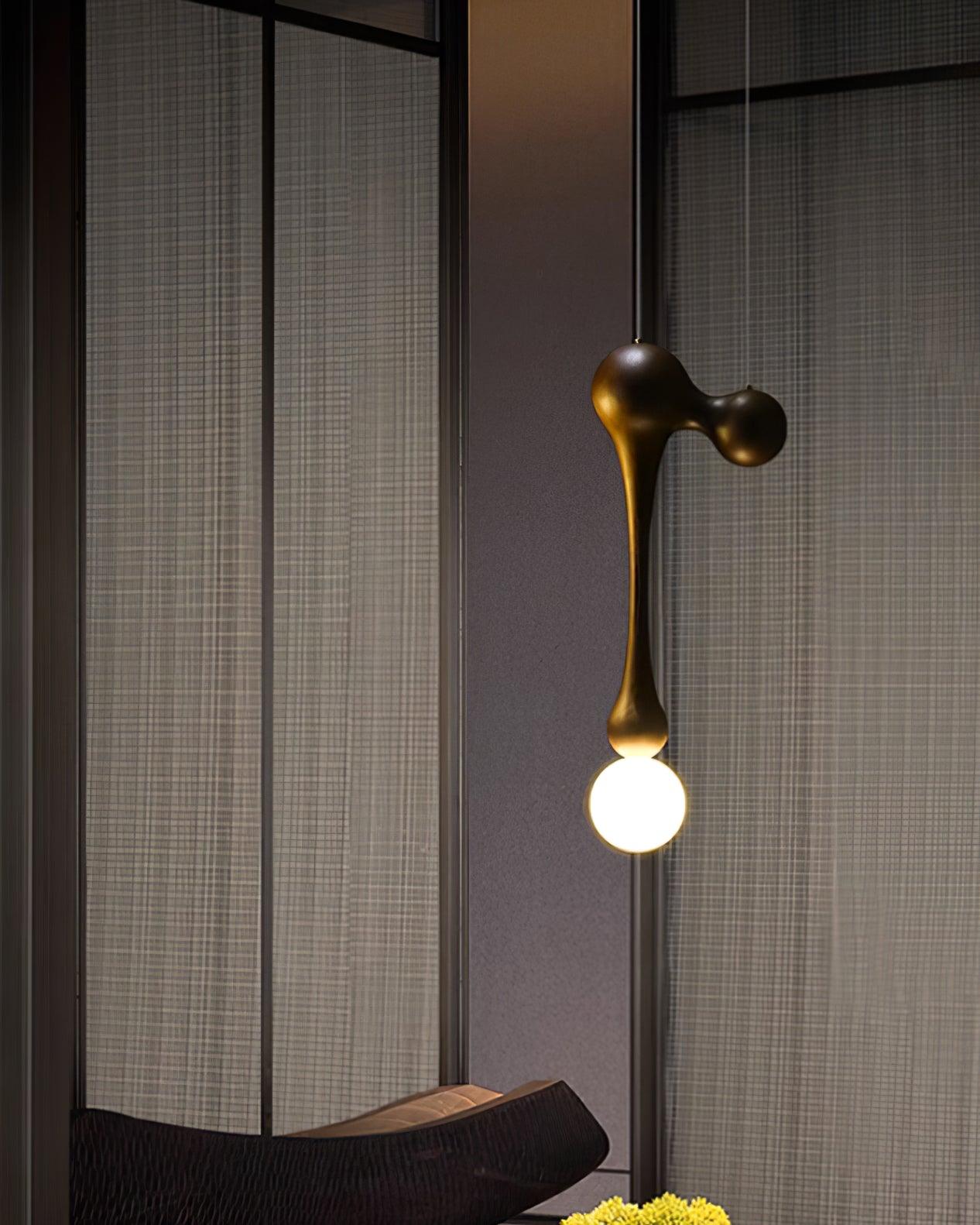 Jenna Wooden Pendant Lamp - Lamp Outdoor