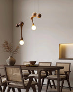 Jenna Wooden Pendant Lamp - Lamp Outdoor