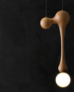 Jenna Wooden Pendant Lamp - Lamp Outdoor