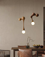 Jenna Wooden Pendant Lamp - Lamp Outdoor