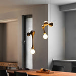 Jenna Wooden Pendant Lamp - Lamp Outdoor