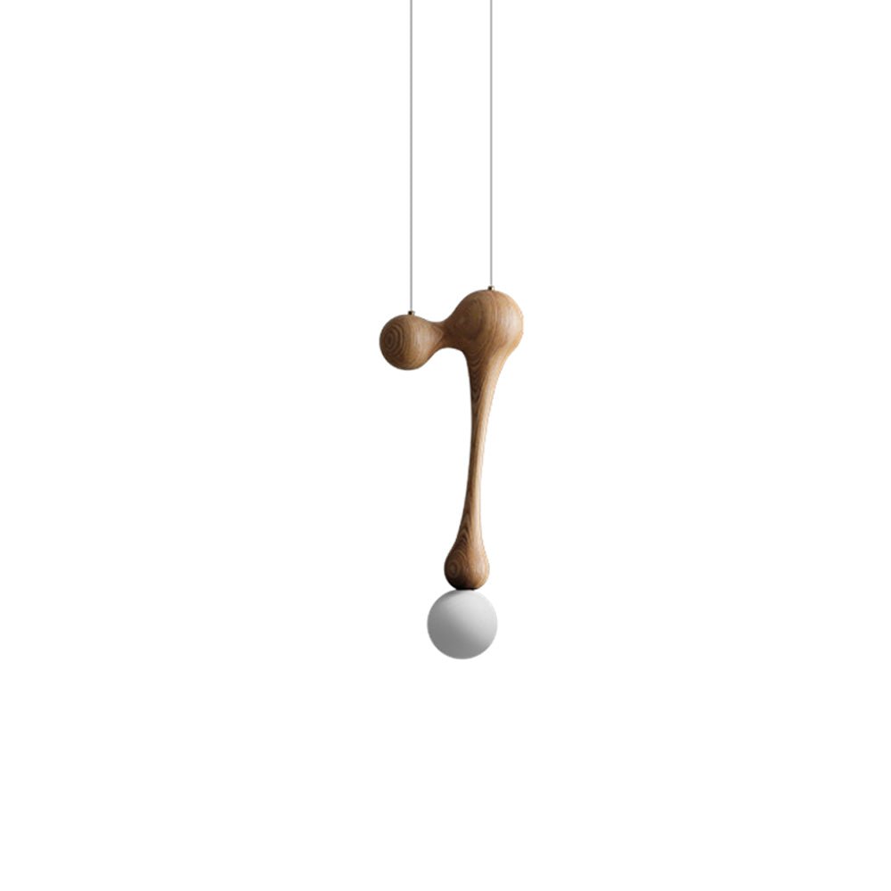 Jenna Wooden Pendant Lamp - Lamp Outdoor