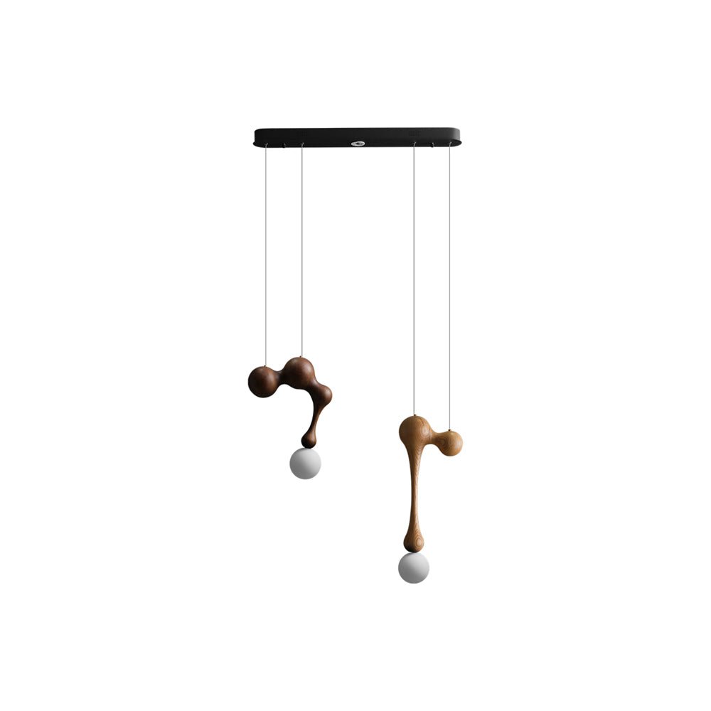Jenna Wooden Pendant Lamp - Lamp Outdoor