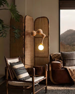 Jenna Wooden Pendant Lamp - Lamp Outdoor