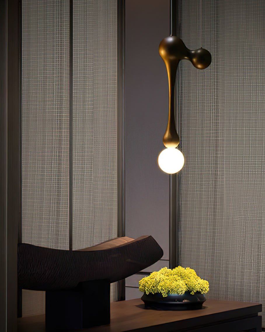 Jenna Wooden Pendant Lamp - Lamp Outdoor