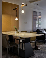 Jenna Wooden Pendant Lamp - Lamp Outdoor