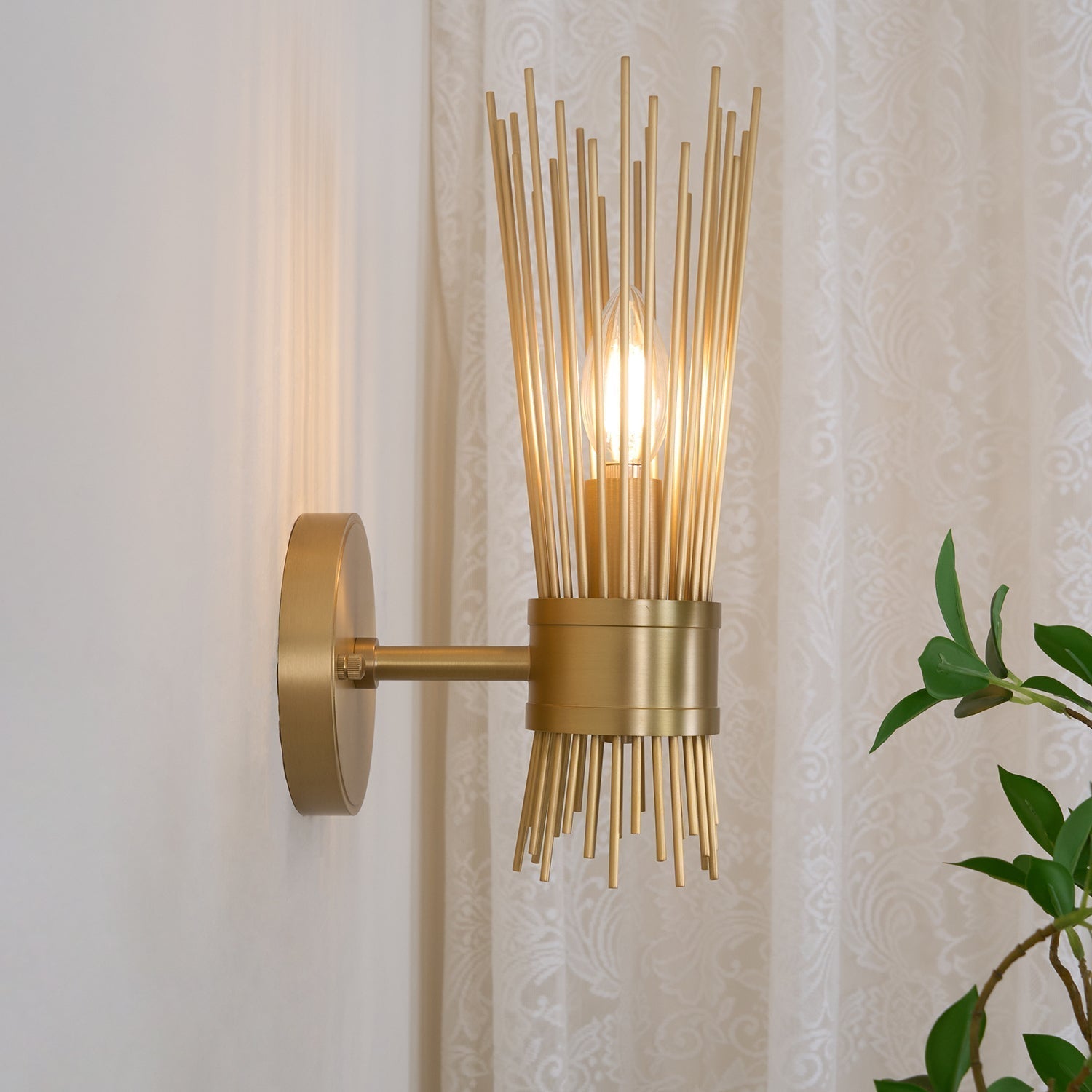 Jovenko Candle Wall Light - Lamp Outdoor