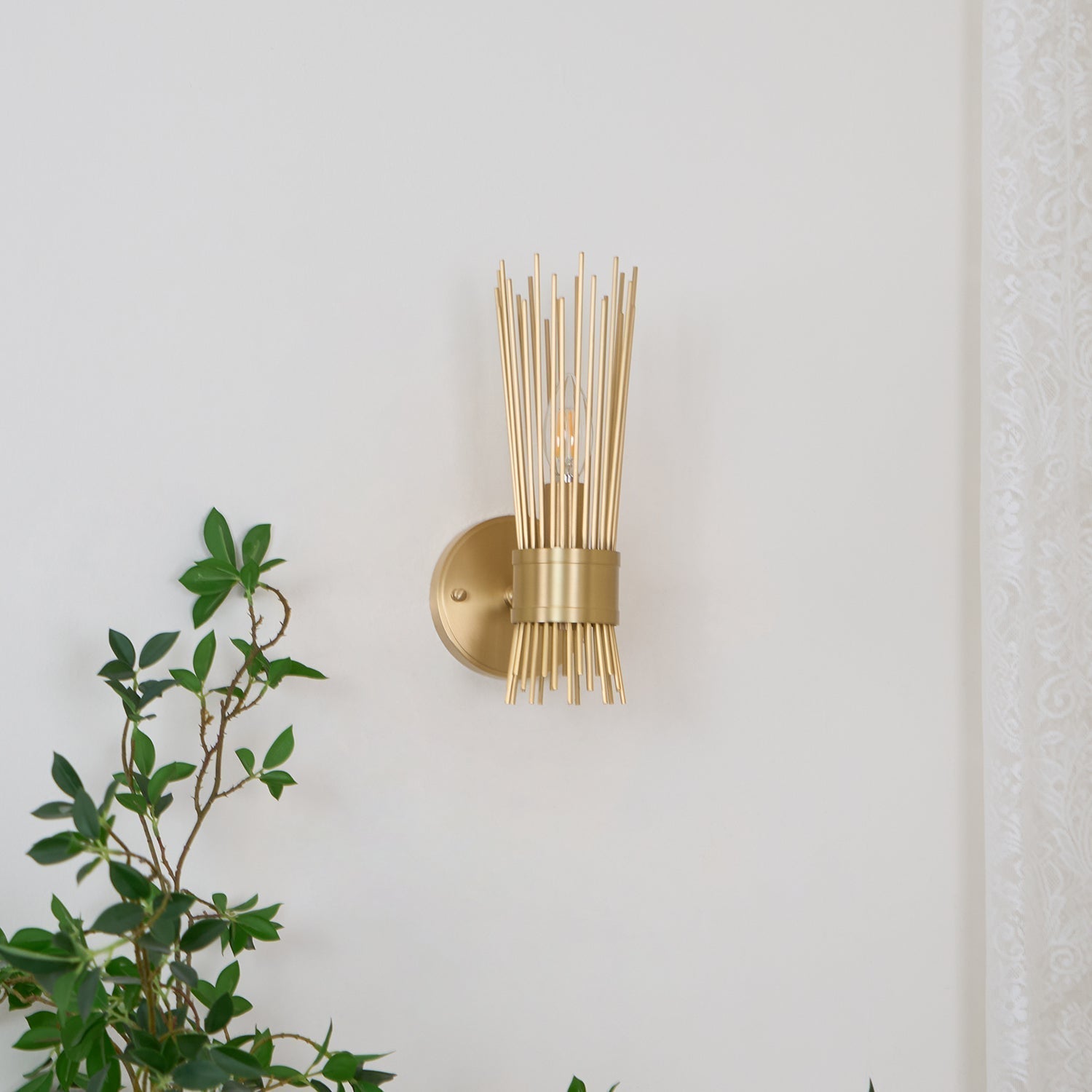 Jovenko Candle Wall Light - Lamp Outdoor