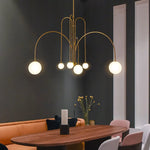 Monica Pendant Light Double Layer Glass Bubble - Lamp Outdoor