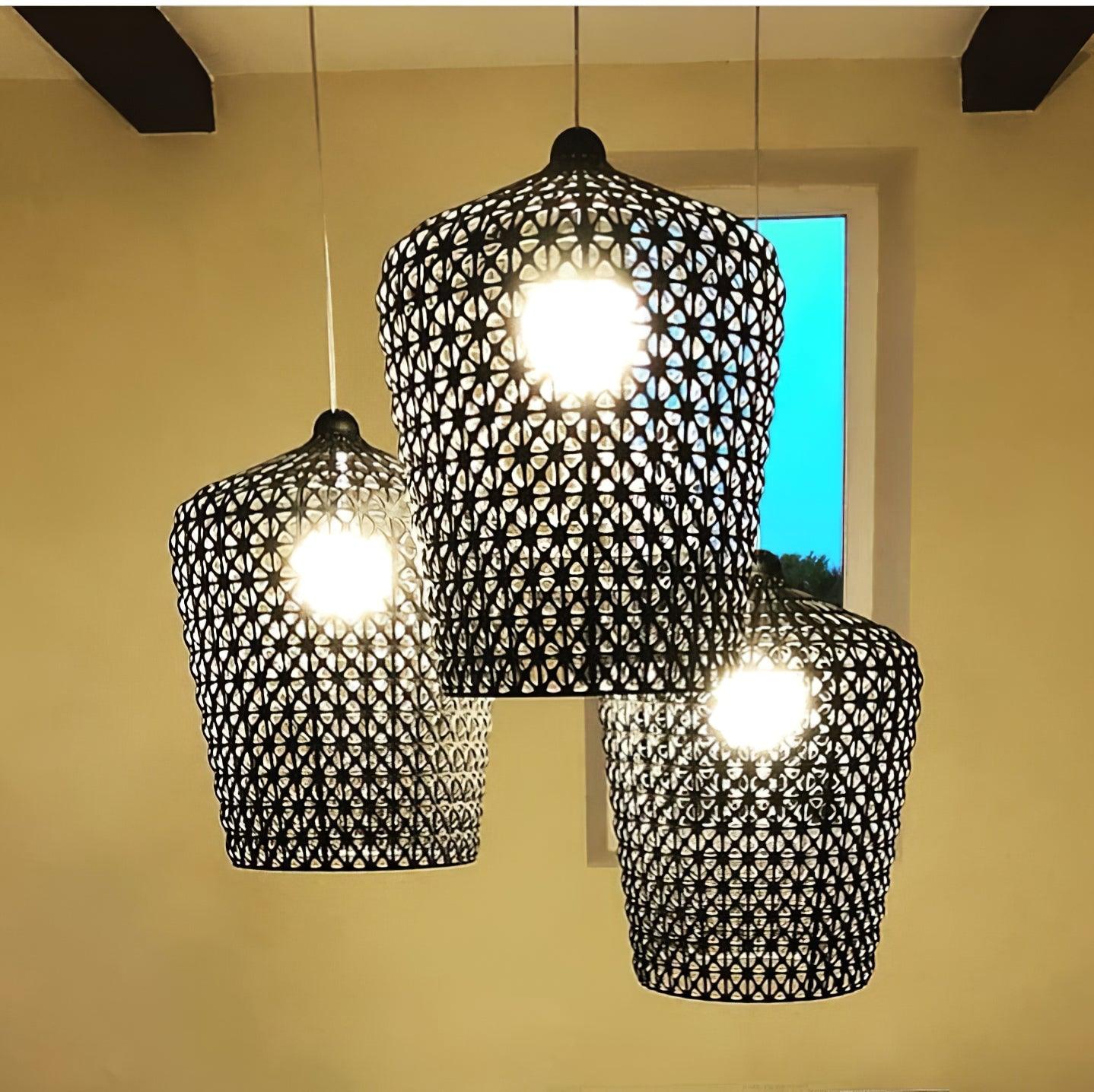 Avnoran Premium Nordic Art Plastic Pendant Lamp - Lamp Outdoor