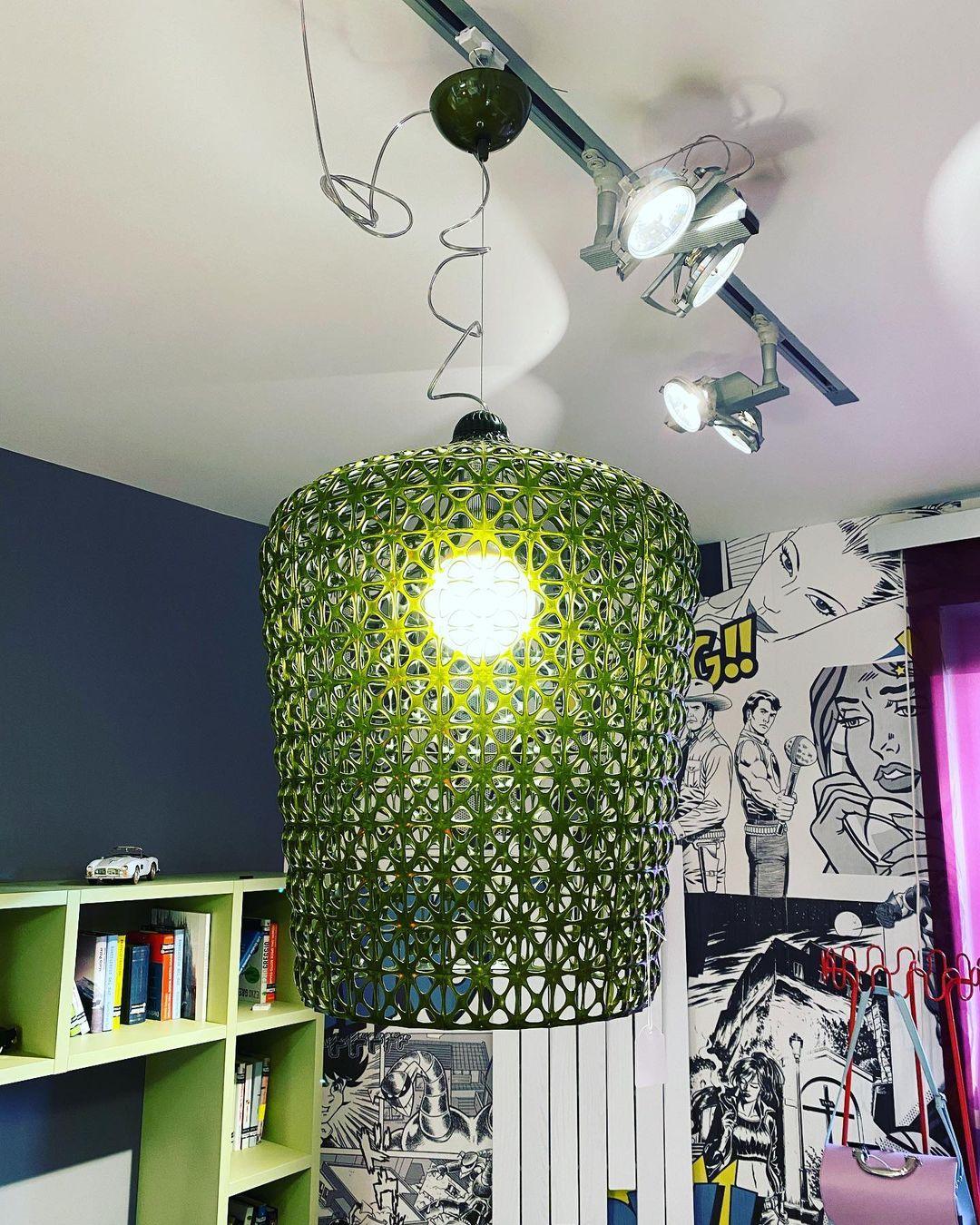 Avnoran Premium Nordic Art Plastic Pendant Lamp - Lamp Outdoor