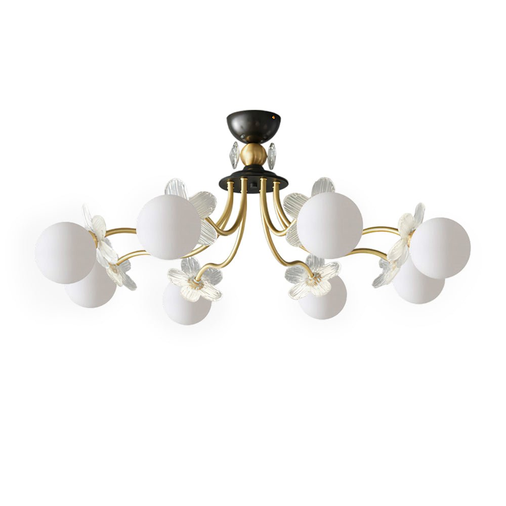 Blossom Flower Glass Chandelier - Lamp Outdoor