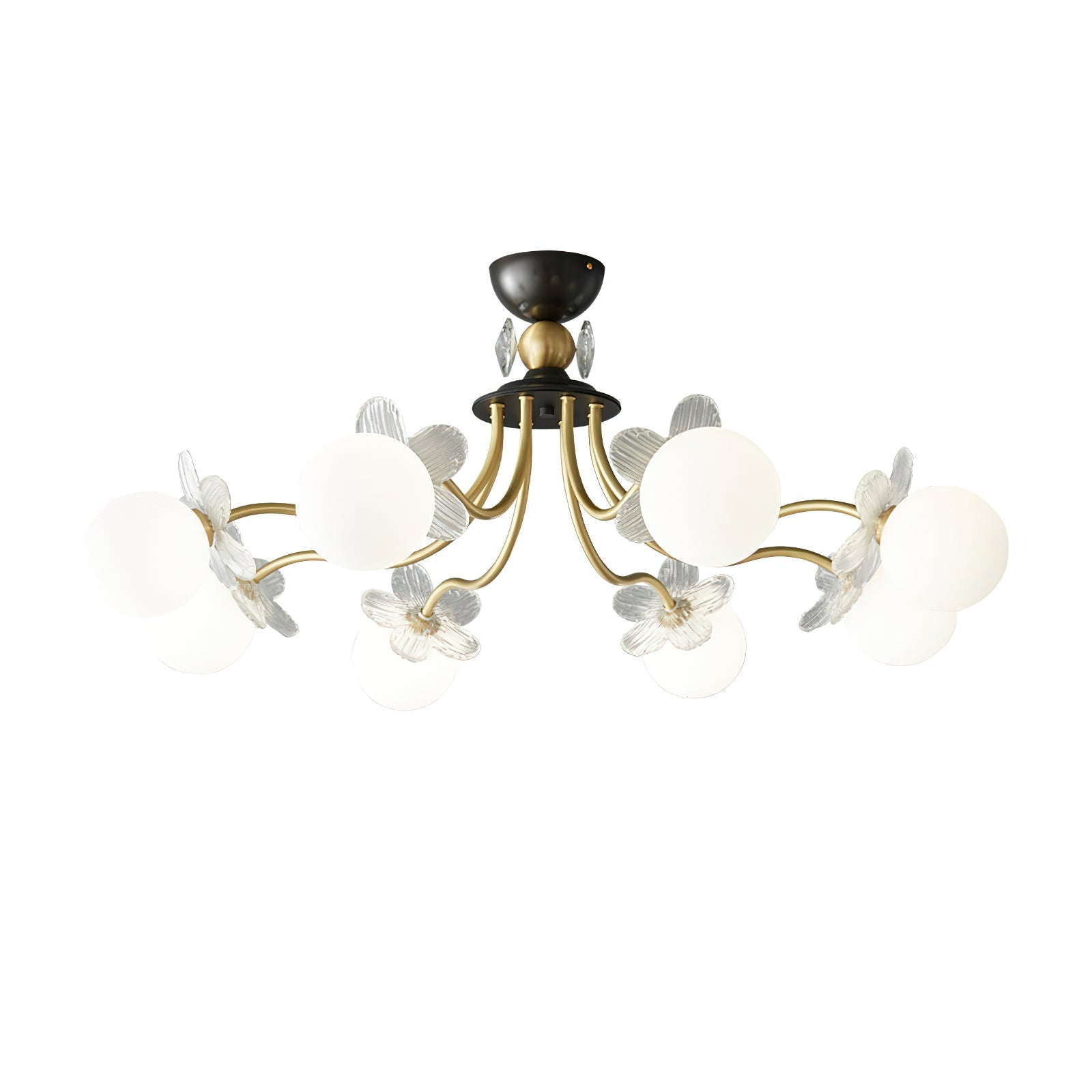 Blossom Flower Glass Chandelier - Lamp Outdoor
