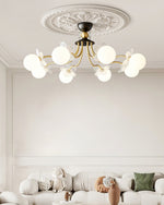 Blossom Flower Glass Chandelier - Lamp Outdoor