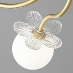 Blossom Flower Glass Chandelier - Lamp Outdoor