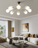 Blossom Flower Glass Chandelier - Lamp Outdoor