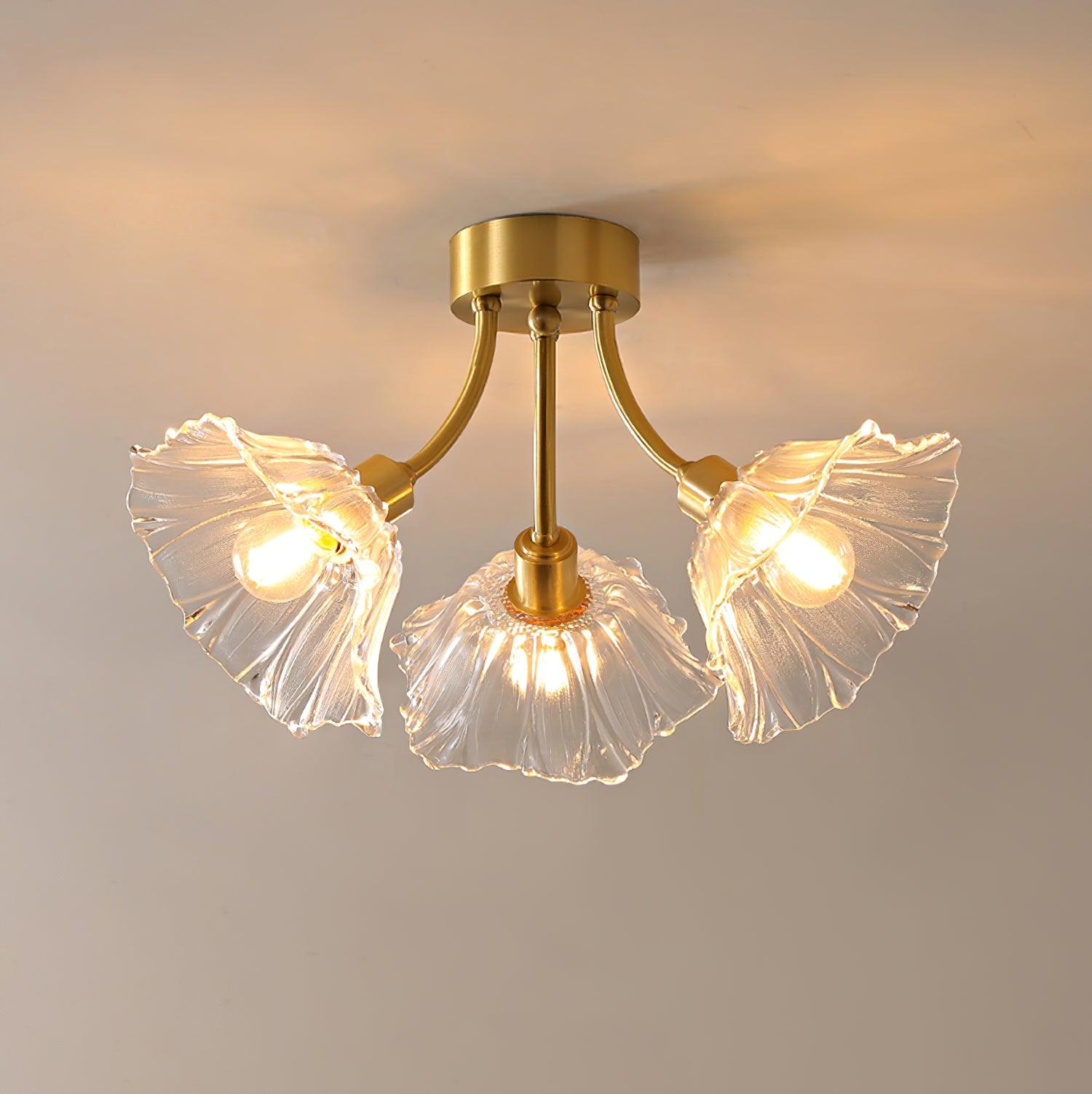 Kalin Flower Glass Ceiling Lamp - Lamp Outdoor
