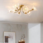 Kalin Flower Glass Ceiling Lamp - Lamp Outdoor