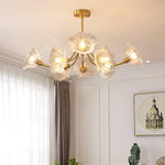 Kalin Flower Glass Chandelier - Lamp Outdoor