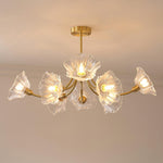 Kalin Flower Glass Chandelier - Lamp Outdoor