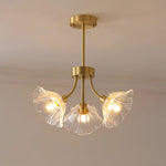 Kalin Flower Glass Chandelier - Lamp Outdoor