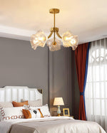 Kalin Flower Glass Chandelier - Lamp Outdoor