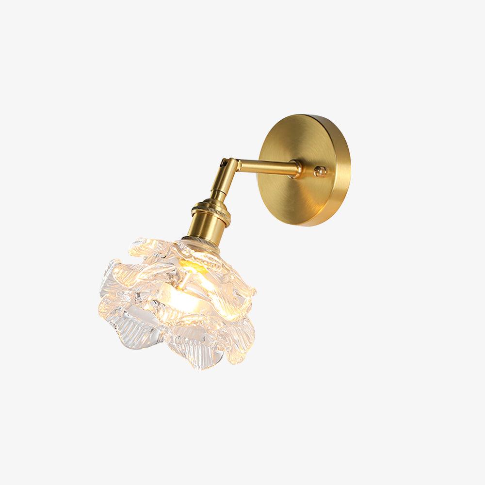 Petal Vintage Brass Wall Lamp - Lamp Outdoor