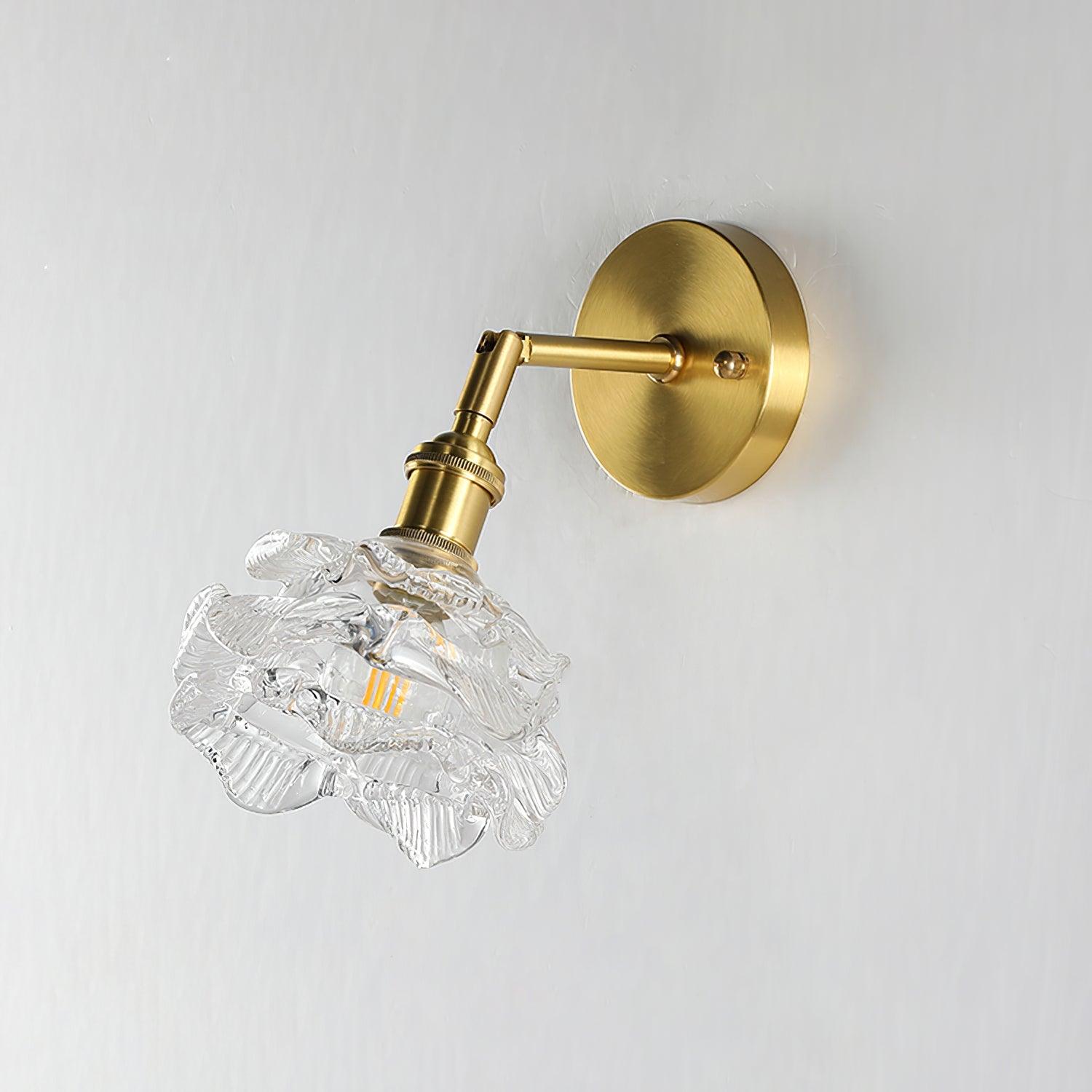 Petal Vintage Brass Wall Lamp - Lamp Outdoor