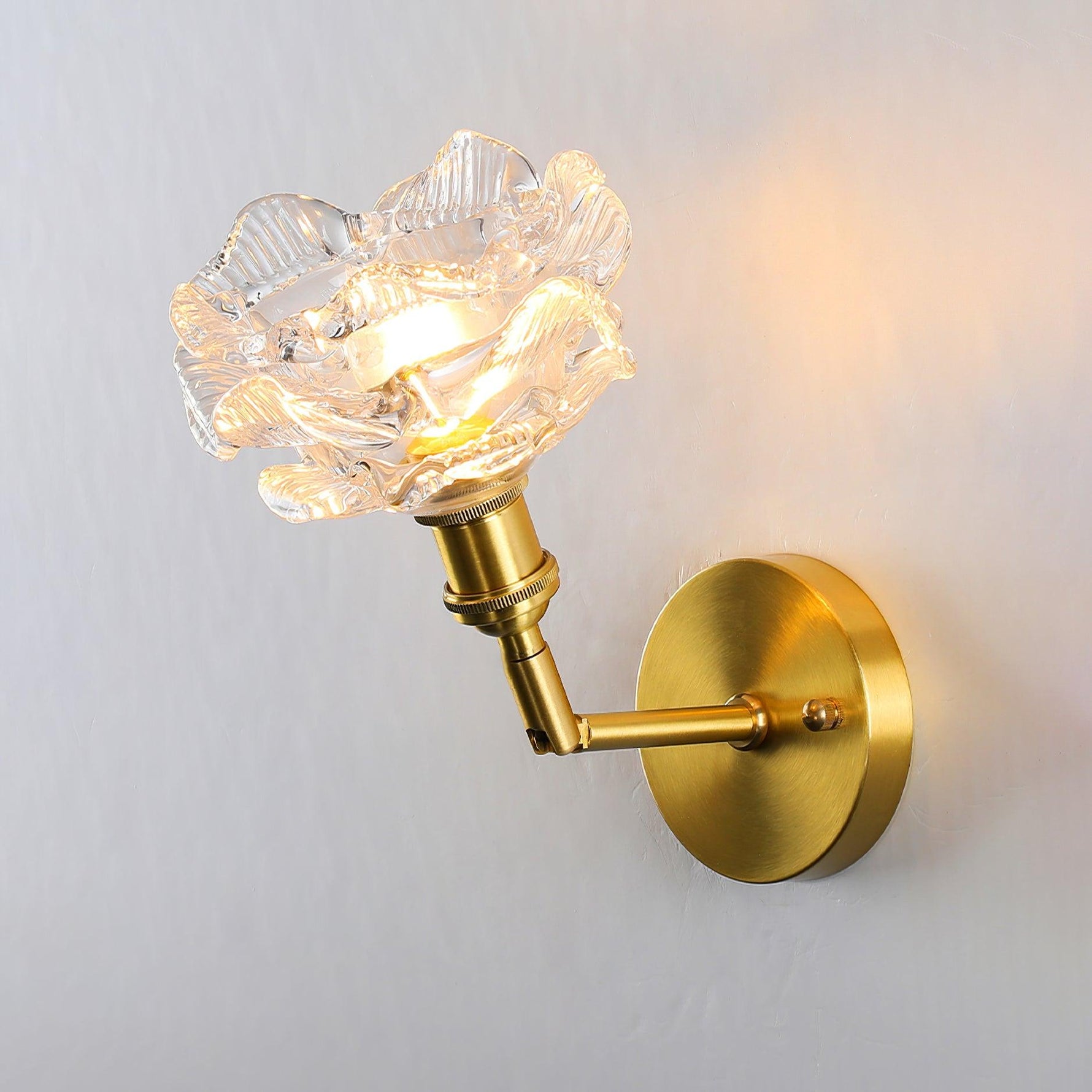 Petal Vintage Brass Wall Lamp - Lamp Outdoor