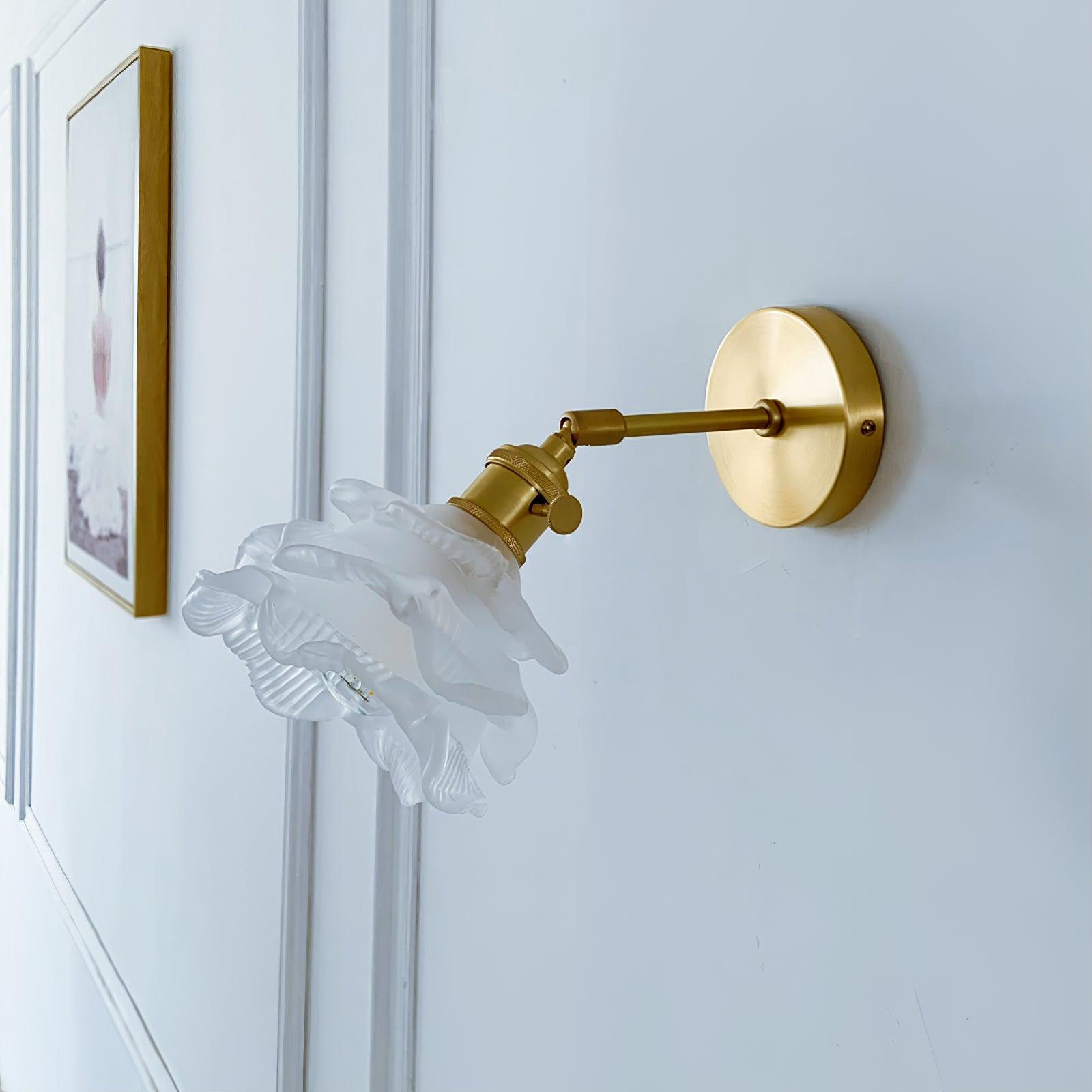 Petal Vintage Brass Wall Lamp - Lamp Outdoor
