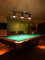Lustra Chandelier Billiard Ball Black Glass Modern - Letslighting