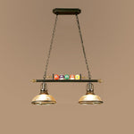 Lustra Chandelier Billiard Ball Black Glass Modern - Letslighting