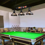 Lustra Chandelier Billiard Ball Black Glass Modern - Letslighting