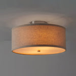 Kasha Linen Ceiling Light - Lamp Outdoor