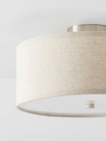 Kasha Linen Ceiling Light - Lamp Outdoor