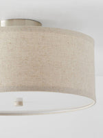 Kasha Linen Ceiling Light - Lamp Outdoor