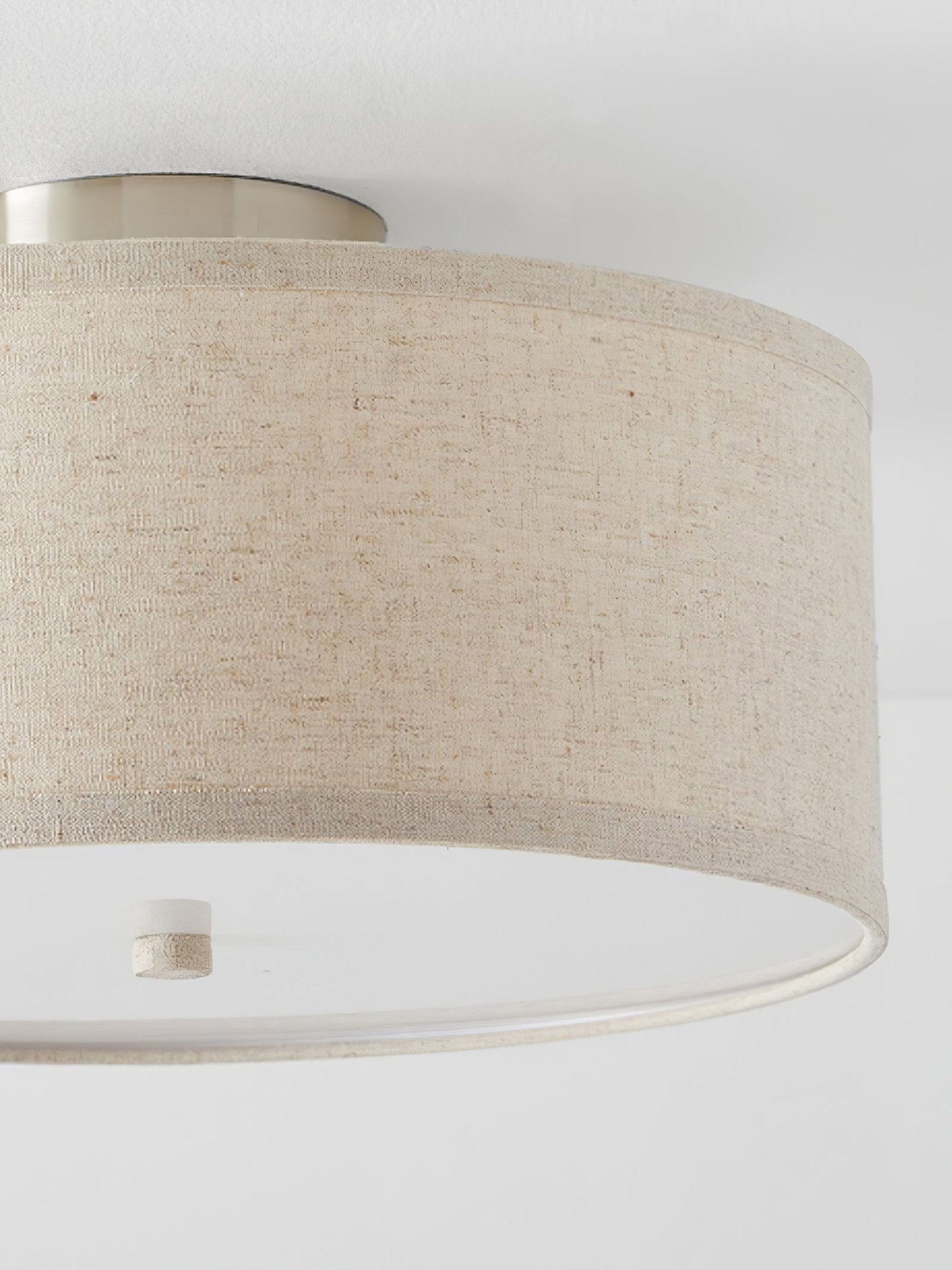 Kasha Linen Ceiling Light - Lamp Outdoor