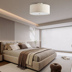 Kasha Linen Ceiling Light - Lamp Outdoor
